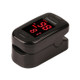 Fingertip Blood Oxygen Saturation Pulse Oximeter with LED Display(Black)