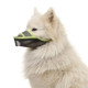 Dog Mouth Cover Anti-Bite Mesh Dog Mouth Cover Medium And Large Dogs Anti-Drop Mask XL(Green)