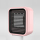 Mini Air Conditioner Heater For Office Desktop CN Plug(Pink)