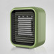 Mini Air Conditioner Heater For Office Desktop CN Plug(Green)