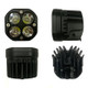 40W White Light Motorcycle LED Spotlight Headlight Car Front Bumper Light Off-Road Vehicle Modified Roof Light