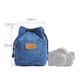 S.C.COTTON Liner Shockproof Digital Protection Portable SLR Lens Bag Micro Single Camera Bag Square Blue M