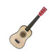 23 Inch Beginner Guitar Children Practice Guitar Toy Musical Instrument(Wood Color)