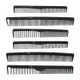 12 PCS Men Haircutting Comb Hair Salon Flat Haircutting Comb(06925)