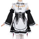 Cosplay Maid Outfit Life Clothes (Color:White Size:M)
