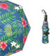 Small Fresh Umbrella Lightweight Anti-Ultraviolet Sun Umbrella Rain Or Sun Umbrella, Style:Five-fold(Orchid)