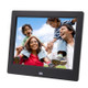 AC 100-240V 8 inch TFT Screen Digital Photo Frame with Holder & Remote Control, Support USB / SD Card Input (Black)