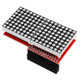 LDTR-WG0259 8x16 MAX7219 LED Dot Matrix Screen Module For Arduino Raspberry Pi B/ B+ (Red)