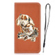 For Huawei Mate 20 Pro 3D Painting Horizontal Flip Leather Case with Holder & Card Slot & Lanyard(Dog)