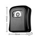 B0X01 Micro USB Charging Bluetooth + Fingerprint Door Wall-mounted Key Storage Box Key Safety Box