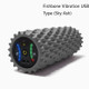 EVA Electrical Muscle Relaxer Yoga Massage Vibration Foam Roller, Fishbone Vibration USB (Sky Ash)