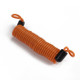 RV Trailer Spring Safety Rope Breakaway Cable, Safety Buckle Size:M10 x 100mm(Orange)