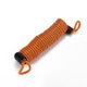 RV Trailer Spring Safety Rope Breakaway Cable, Safety Buckle Size:M8 x 80mm(Orange)