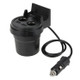 5V 1A+2.4A Two USB Ports & Two Car Cigarette Lighter Socket Car Charger with Holder Function