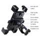 WHEEL UP Bicycle Automatic Bracket Motorcycle Mobile Phone Bicycle Navigation Rack(Upgrade-handlebar)