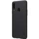 For Galaxy A20s NILLKIN Frosted Concave-convex Texture PC Protective Case(Black)
