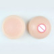 2 PCS Round Men Pseudo-girl Silicone Fake Breasts Cross-dressing Breast Implants, Size:1000g(Flesh-colored)