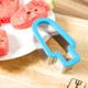 6 PCS Simple Watermelon Dicing Device Popsicle Shape Mold Watermelon Slice Model Random Color Delivery