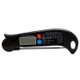 TS-BY54 Kitchen Food Cooking BBQ Foldable Waterproof Probe Thermometer(Black)