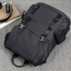 WEIXIER B665 Backpack Men Double-Shoulder Bag Student Big Capacity Computer Bag(Black)