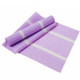 3 PCS Latex Yoga Stretch Elastic Belt Hip Squat Resistance Band, Specification: 1500x150x0.35mm (Two-color Purple)