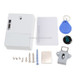 T3 ABS Magnetic Card Induction Lock Invisible Bilateral Open Cabinet Door Lock (White)