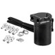 Universal Racing Aluminum Alloy Oil Catch Can Oil Tank Breather Tank, Capacity: 300ML (Black)