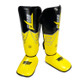 MTB SJ-004A Freestyle Grappling Thai Boxing Training Leg Guards Ankle Protector Sports Protective Gear, Size:S(Yellow)