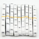 10 Roll 3.2 x 1.2cm Size Labels Polyester Cloth Clothing Label 1 Roll (about 380 PCs), Size:XXXXXL / 5XL(White)