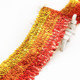 ZP000875 9 Rows Elastic Sequin Lace Webbing DIY Clothing Accessories, Length: 5m, Width: 7.5cm(Tricolor)