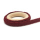 WG000312 Polyester Silk Centipede Shape Lace Belt DIY Clothing Accessories, Length: 25m, Width: 1.2cm(Wine Red)