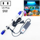 2 PCS 110V 9W UV Ultraviolet Algae Disinfection Fish Tank Lamp, Regular Payment, US Plug