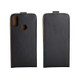 Business Style Vertical Flip TPU Leather Case with Card Slot for Xiaomi Redmi Note 7(Black)