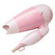 POREE PH1601 Small Power 1000W Hair Dryer, CN Plug(Pink)