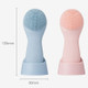 Original Xiaomi Youpin Jordan & Judy Silicone Electric Double-sided Cleaning Face Washing Instrument (Light Pink)