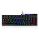 Ajazz AK35I Multimedia Knob Gaming RGB Backlight Alloy Machinery Keyboard (Black Axis)