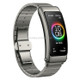 Original Huawei Band B6 FDS-B19 1.53 inch AMOLED Screen IP57 Waterproof Smart Bluetooth Earphone Wristband Bracelet, Pride Version, Support Heart Rate Monitor / Information Reminder / Sleep Monitor (Titanium Silver Grey)