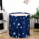Folding Adult Non-inflatable Bath Bucket Five-layer Thickened Insulation Household Bath Bucket