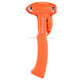 SHUNWEI SD-3501 Seat Belt Cutter Window Breaker Auto Rescue Tool Ideal Plastic Shell Car Safety Emergency Hammer with Adhesive Tape And Fixation Frame(Orange)