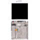 LCD Screen and Digitizer Full Assembly with Frame for BlackBerry Passport Q30(White)