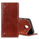 For Nokia 2.3 Copper Buckle Nappa Texture Horizontal Flip Leather Case with Holder & Card Slots & Wallet(Brown)