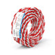 NUOFUKE 100m 2 Core 1.5 Square RVS Pure Oxygen-free Copper Core Twisted-pair Household Electrical Cable(Red and White)