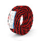 NUOFUKE 100m 2 Core 1.5 Square RVS Pure Oxygen-free Copper Core Twisted-pair Household Electrical Cable(Red and Black)