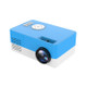 S261/J16 Home Mini HD 1080P Portable LED Projector, Support TF Card / AV / U Disk, Plug Specification:UK Plug(Blue White)