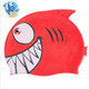 Ear Protection Small Fish Pattern Diving Cap Children Silicone Swimming Cap(M)