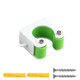 2 PCS Bicycle Parking Buckle Children Road Bike Mountain Bike Simple Wall Mount, Style:Road Bike(Green)