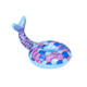 2 PCS Mermaid Shape Thickened Beach Coaster Water Inflatable Cup Holder, Random Color Delivery