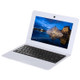 10.1 inch Notebook PC, 1GB+8GB, Android 6.0 A33 Dual-Core ARM Cortex-A9 up to 1.5GHz, WiFi, SD Card, U Disk(White)