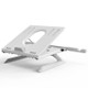 Multifunctional Folding Notebook Stand Monitor Increase Rack, Colour: Tripod (White)