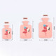 1000ml Water Injection Hot Water Bottle Creative Mini PVC Irrigation Water Heating Bag(Dark Green)